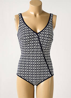 Costum de baie dintr-o singură piesă albastru ANITA femeie