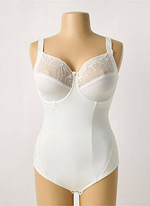 Body de lenjerie elasticitate alb ULLA DESSOUS femeie