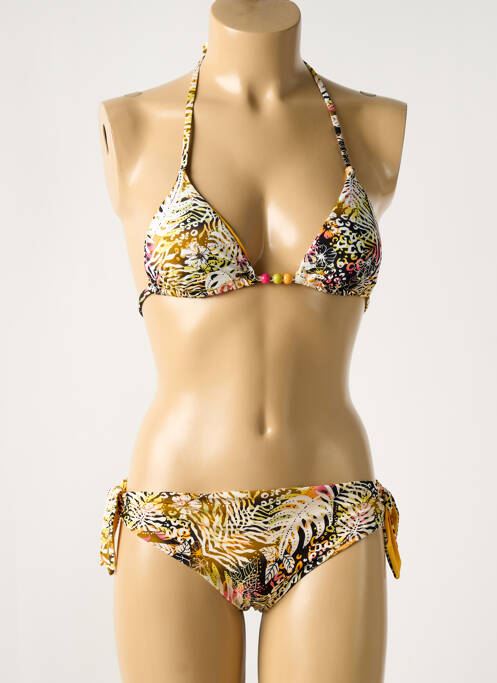 Costum de baie din două piese galben VERDISSIMA femeie