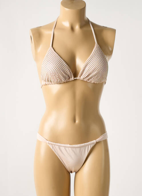 Costum de baie din două piese bej VERDISSIMA femeie