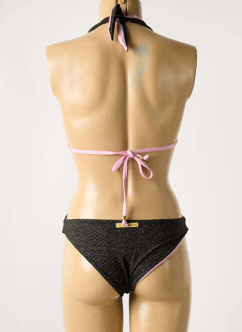 Costum de baie dintr-o singură piesă elasticitate negru VERDISSIMA femme