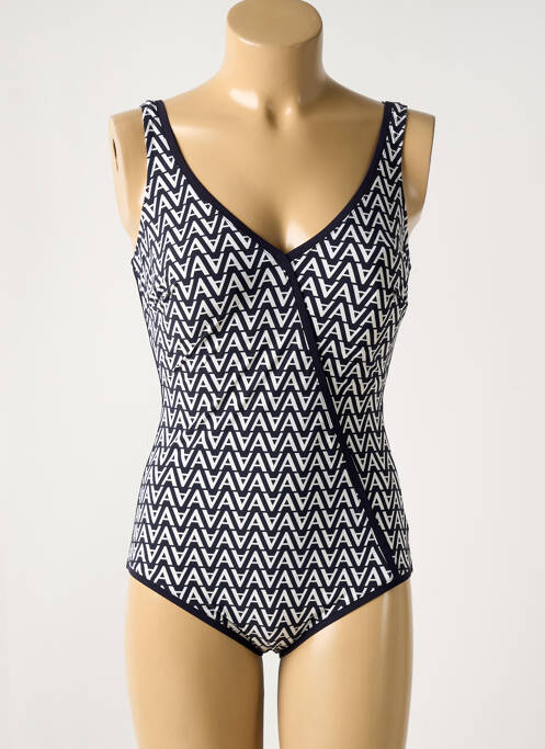 Costum de baie dintr-o singură piesă albastru ANITA femeie