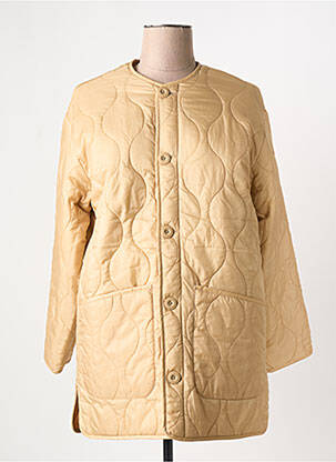 Geacă matlasată bej OBEY femeie