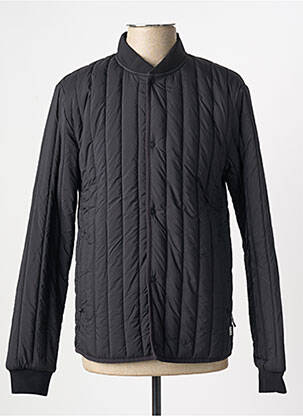 Geacă matlasată negru RAINS bărbat