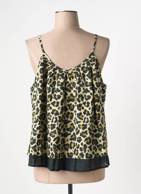 Top imprimeu fantezie bretele subțiri negru LEON & HARPER femme