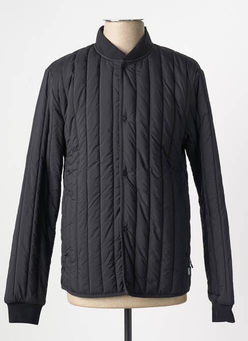 Geacă matlasată negru RAINS bărbat