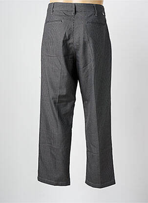 Pantalon drept țesătură poplin mărime normală gri OBEY bărbat