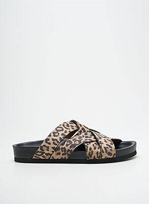 Mulete/Saboți maro RIVECOUR femeie