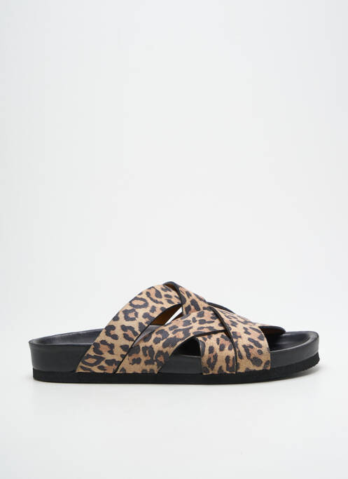 Mulete/Saboți maro RIVECOUR femeie