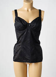 Top/caraco bretele elastice reglabile negru ULLA DESSOUS femme