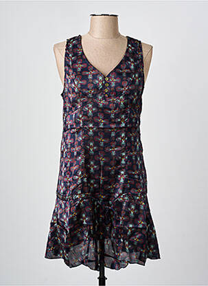 Rochie scurtă croială fluidă fără mâneci violet ARELINE femeie