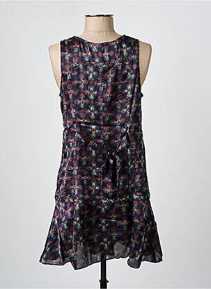Rochie scurtă croială fluidă fără mâneci violet ARELINE femeie