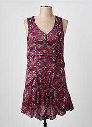 Rochie scurtă fără mâneci fără mâneci roșu ARELINE femeie
