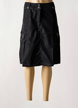 Fustă midi negru ARELINE femeie