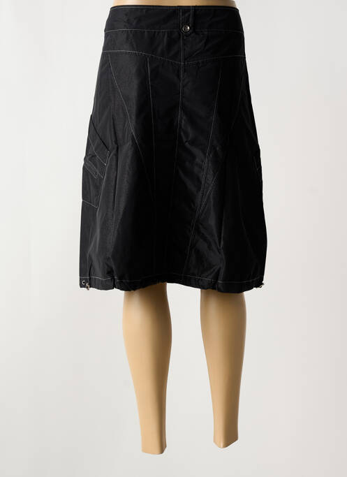 Fustă midi negru ARELINE femeie