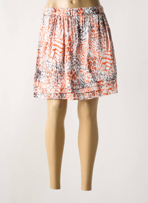 Fustă scurtă portocaliu ARELINE femeie