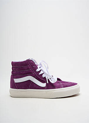 Adidași nubuc vârf rotund violet VANS unisex