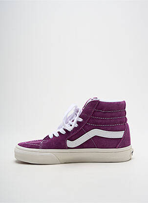 Adidași nubuc vârf rotund violet VANS unisex
