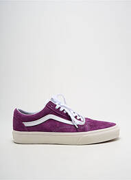 Adidași nubuc toc plat până la 3 cm violet VANS femme
