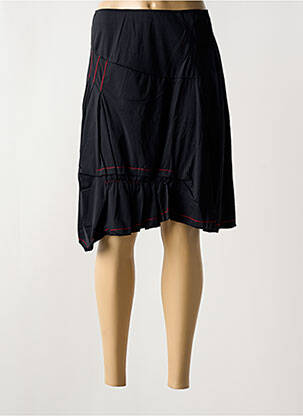 Fustă midi negru ARELINE femeie