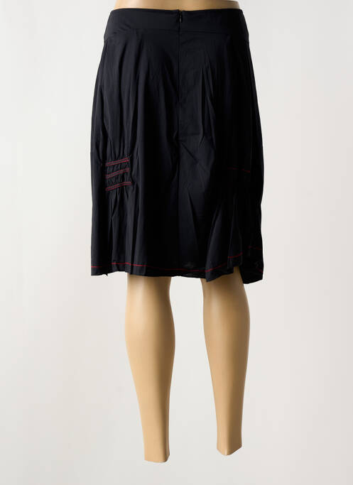 Fustă midi negru ARELINE femeie