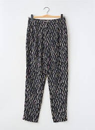 Pantalon drept țesătură crep mărime normală negru MOLLY BRACKEN femme
