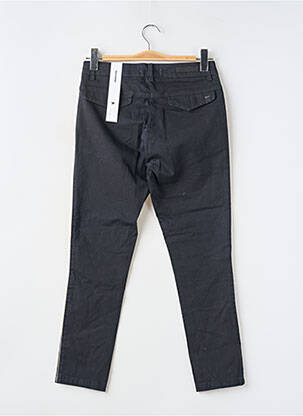 Pantalon chino broderie galoni laterali mărime normală negru RED LEGEND femeie