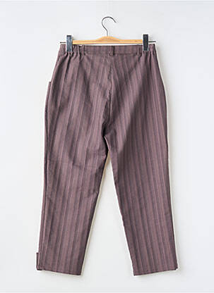 Pantalon 7/8 talie înaltă talie înaltă maro GRIFFON femeie