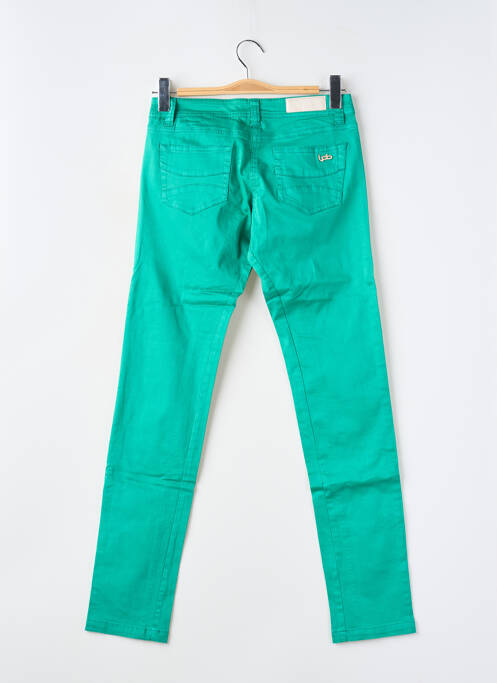 Pantalon slim verde LES P'TITES BOMBES femeie