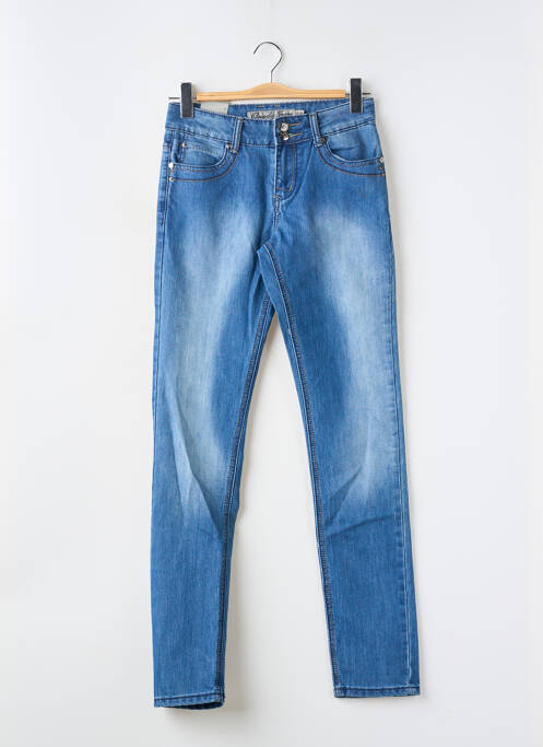 Blugi cu croială slim albastru ONADO femeie