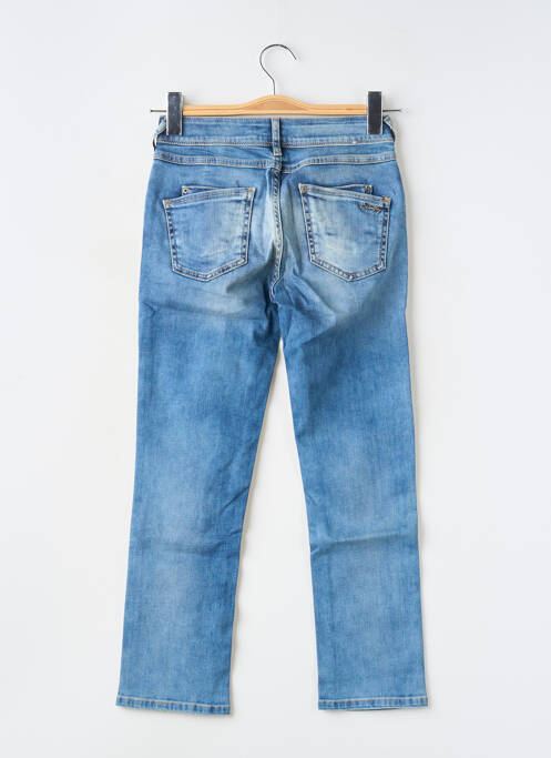 Blugi cu croială slim albastru SCHOOL RAG femeie