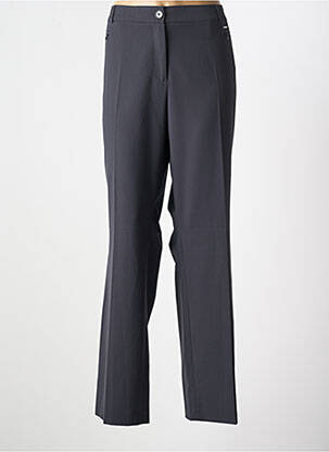 Pantalon drept țesătură poplin mărime normală gri GERRY WEBER femeie