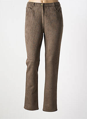 Pantalon slim verde GEVANA femeie