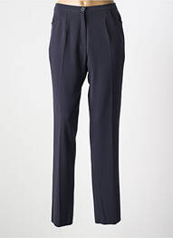 Pantalon drept talie înaltă talie înaltă albastru GRIFFON femeie