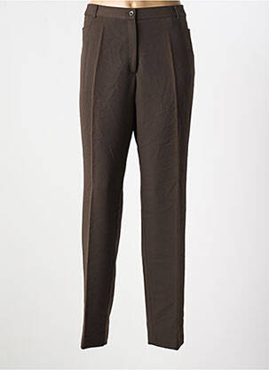 Pantalon slim talie joasă talie joasă maro ANNE KELLY femeie