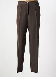 Pantalon slim talie joasă talie joasă maro ANNE KELLY femme