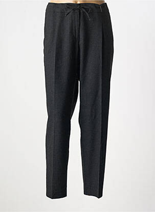 Pantalon drept închidere cu fermoar sub clapetă cu cârlig mărime normală negru GERRY WEBER femeie