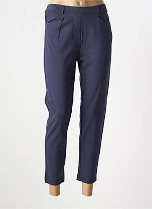 Pantalon 7/8 elasticitate mărime normală albastru HAJO femeie