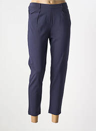 Pantalon 7/8 elasticitate mărime normală albastru HAJO femeie
