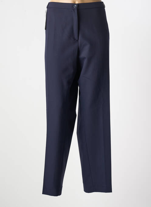 Pantalon drept albastru ANNE KELLY femeie