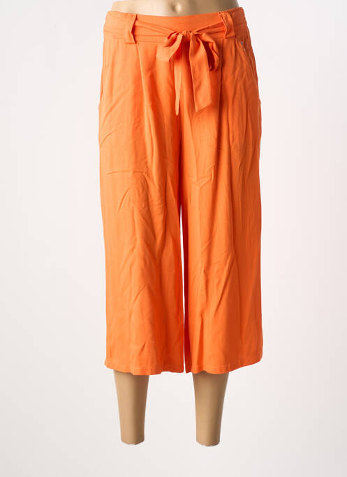 Pantalon trei sferturi portocaliu COULEURS DU TEMPS femeie