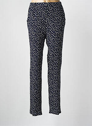 Pantalon drept albastru FRANCE RIVOIRE femeie