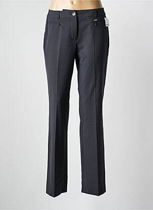 Pantalon drept țesătură poplin mărime normală gri GERRY WEBER femeie