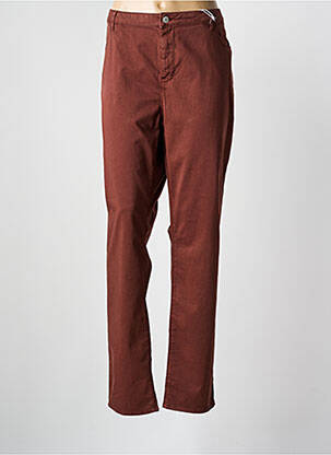 Pantalon drept maro KANOPE femeie