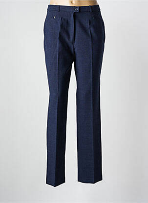 Pantalon drept albastru ANNE KELLY femeie