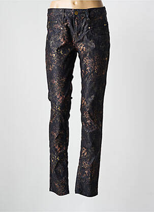 Pantalon slim negru FREEMAN T.PORTER femeie