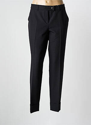 Pantalon slim țesătură poplin mărime normală negru GERRY WEBER femeie