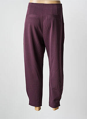 Pantalon drept elasticitate mărime normală violet DESIGUAL femeie