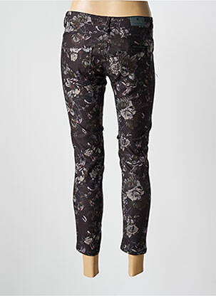 Pantalon 7/8 elasticitate mărime normală negru FREEMAN T.PORTER femeie