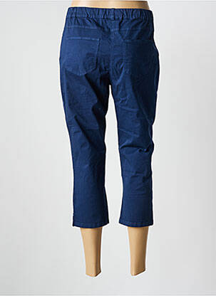 Pantalon trei sferturi elasticitate mărime normală albastru FRANCE RIVOIRE femeie